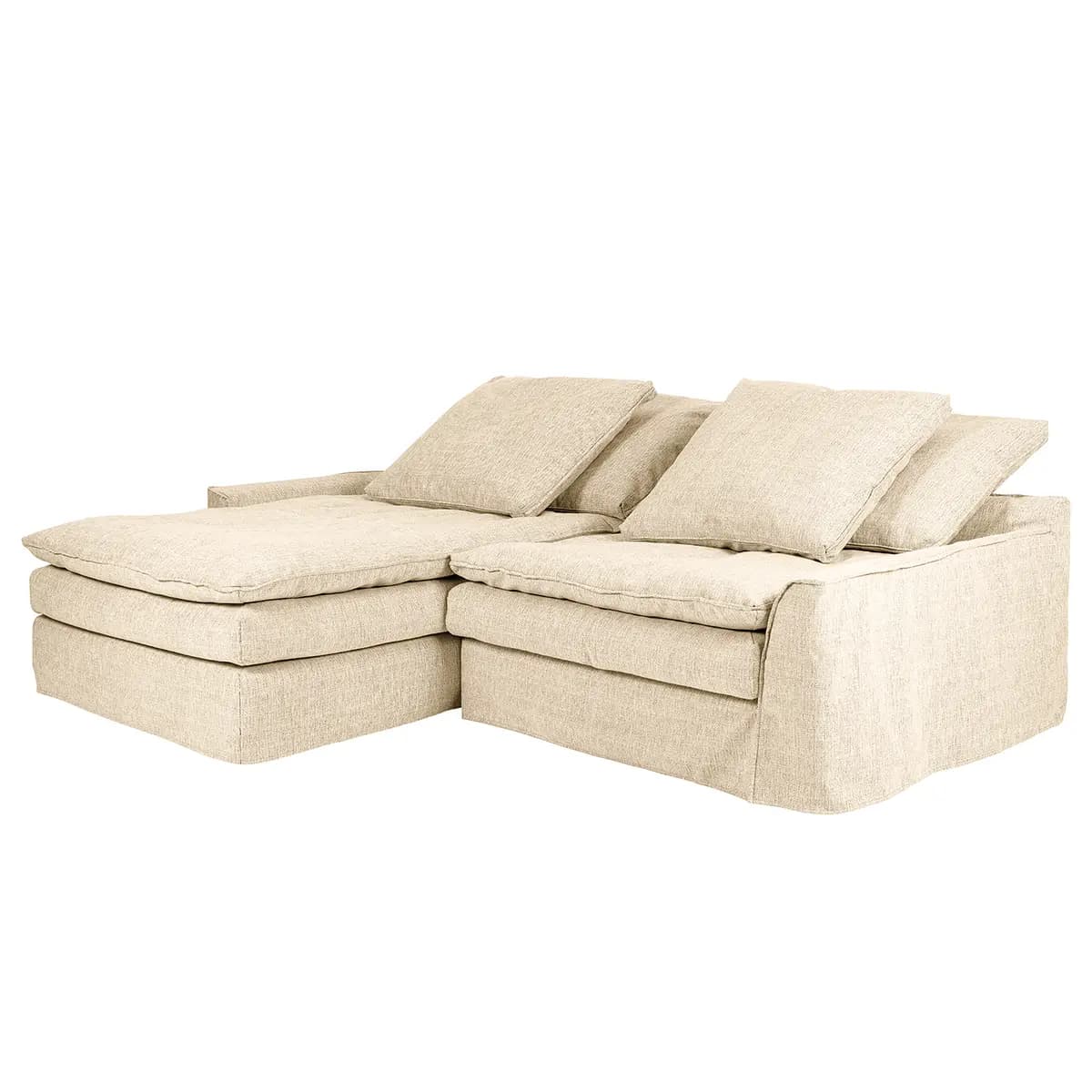 Ecksofa Terlan | Beige
