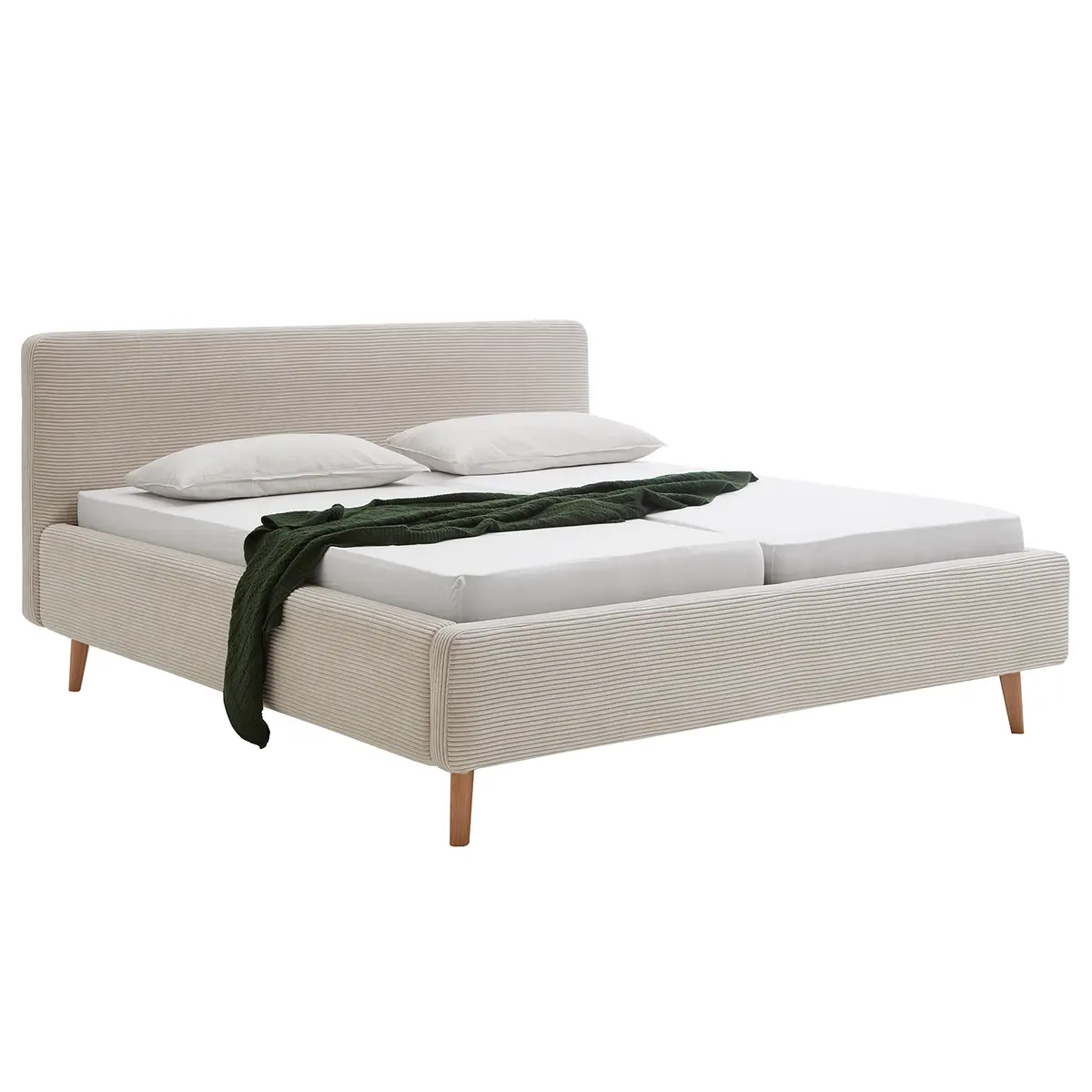 Polsterbett MATTIS 160 x 200cm | Beige