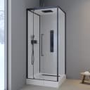 Eckdusche White I 90cm Weiß | Weiß