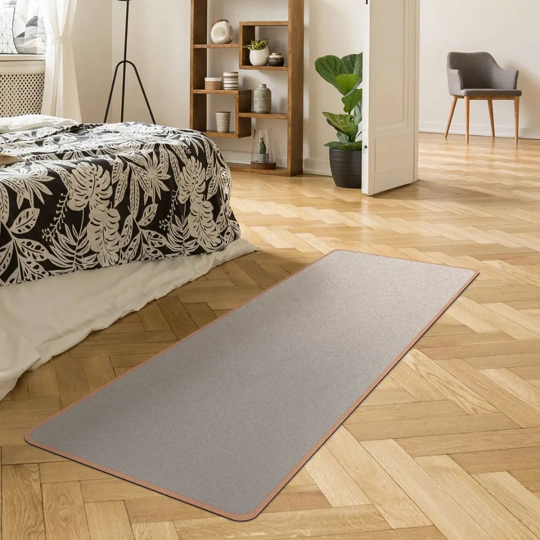 Läufer/Yogamatte Farbverlauf | Grau