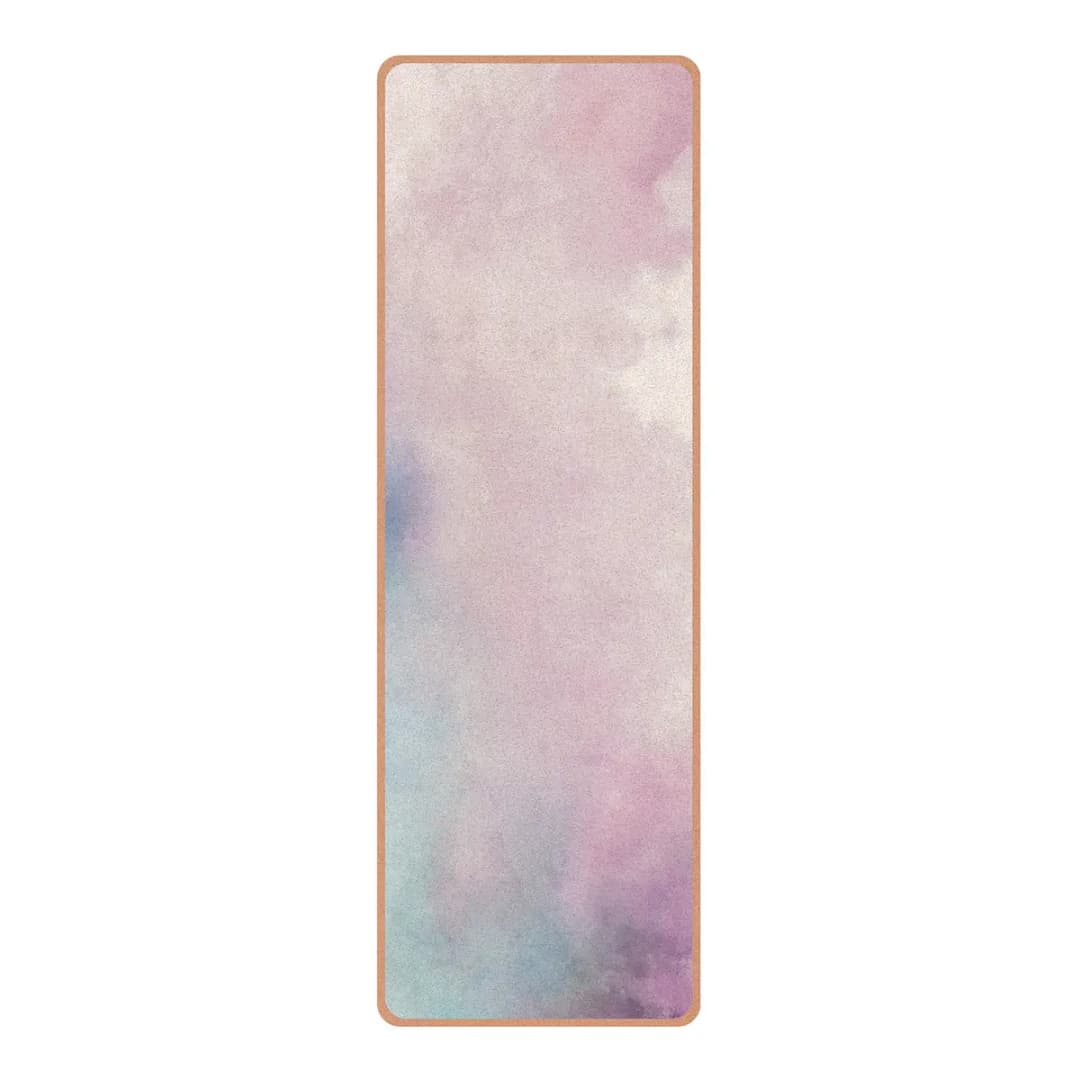 Läufer/Yogamatte Aquarellstruktur | Mehrfarbig