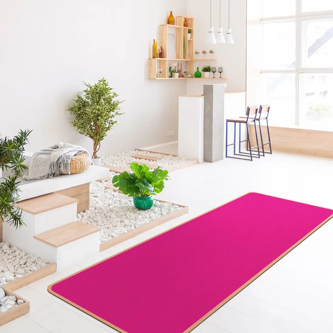 Läufer/Yogamatte Suhar II | Pink