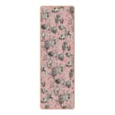 Läufer/Yogamatte Floraler Kupferstich | Pink