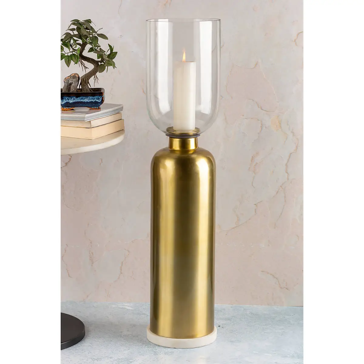 Bodenkerzenhalter Shyam 200 | Gold