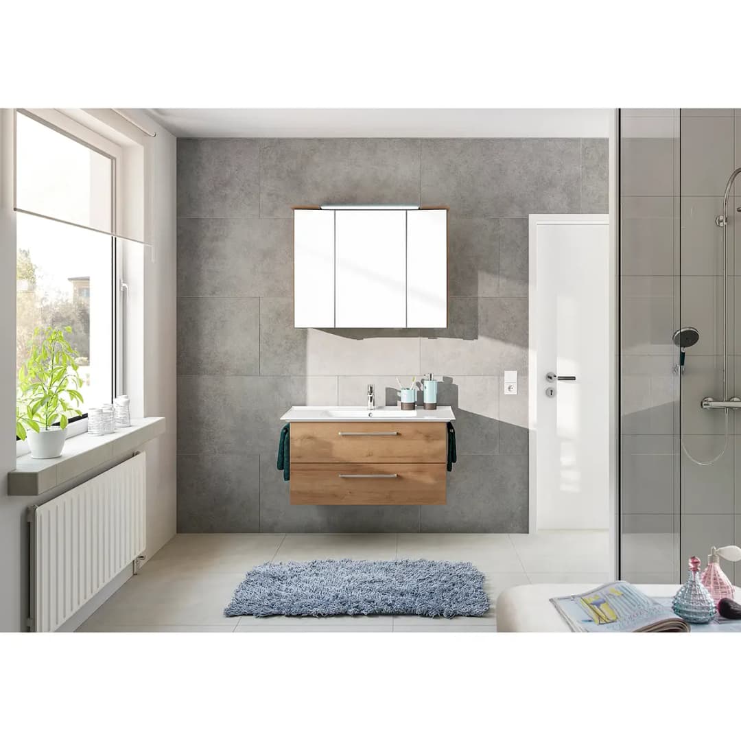 Badezimmerset Pineo XXIV | Braun