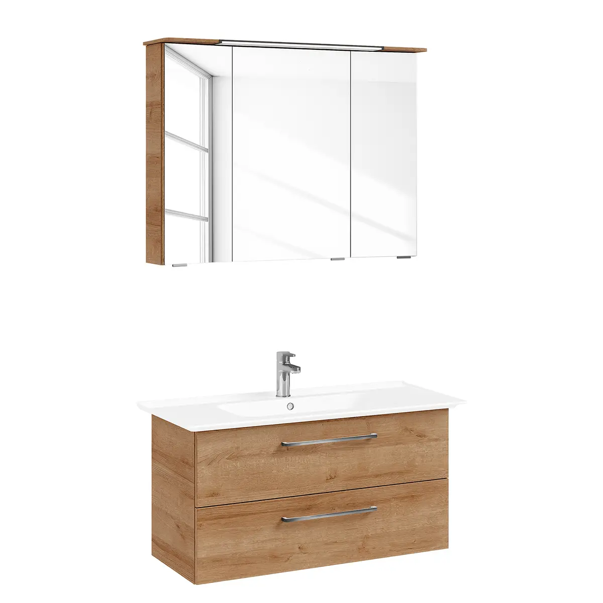 Badezimmerset Pineo XXIV | Braun