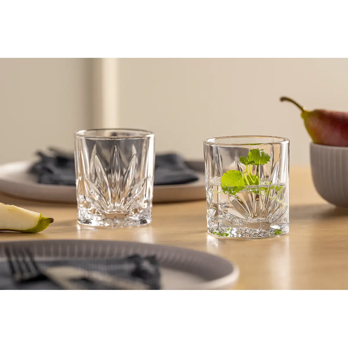 Trinkglas 4er-Set | Transparent