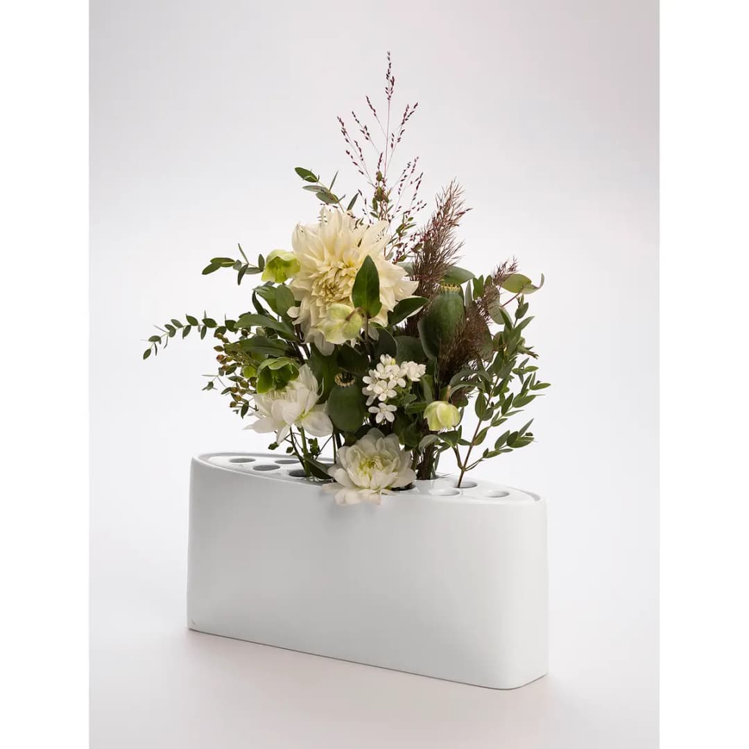 Vase Eia | Weiß