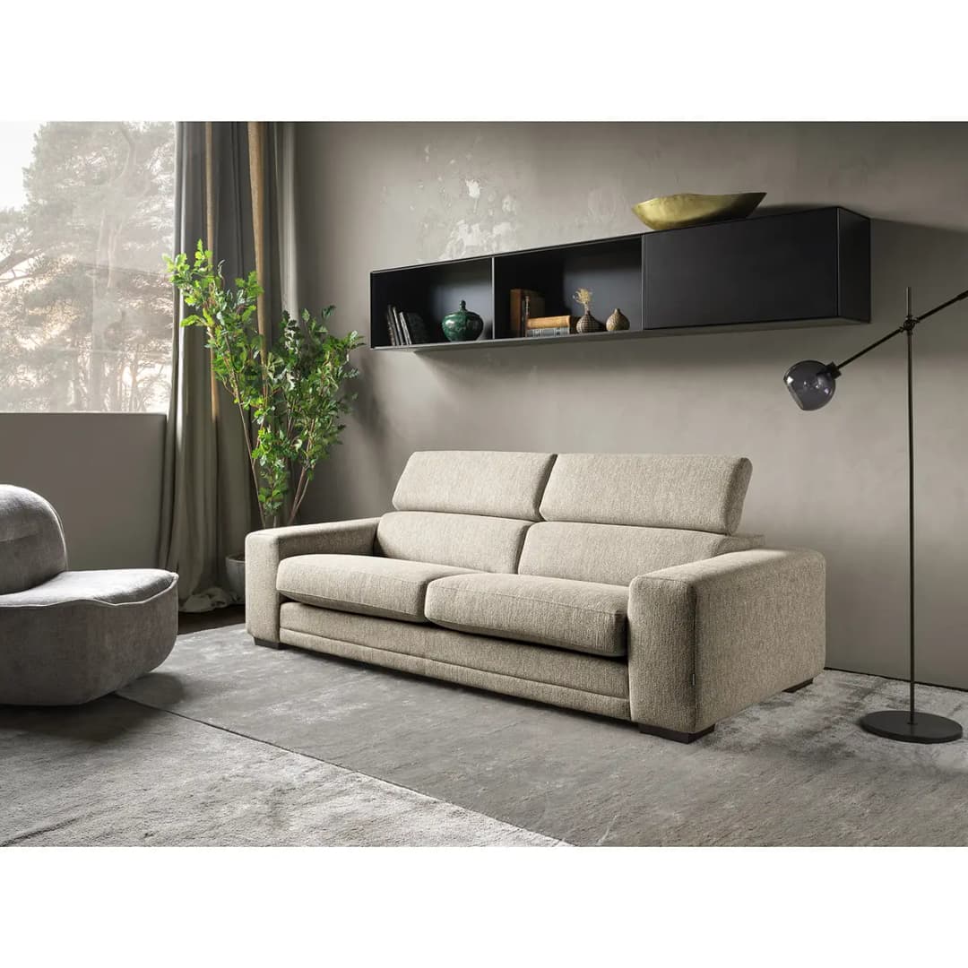 Sofa Penpont 3-Sitzer Grau | Grau