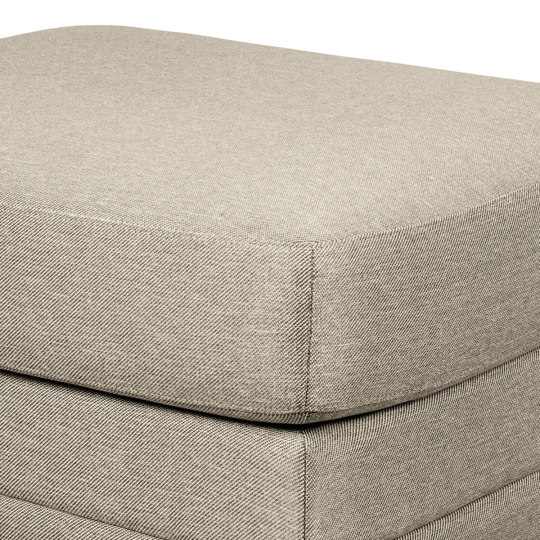 Polsterhocker Penpont | Grau