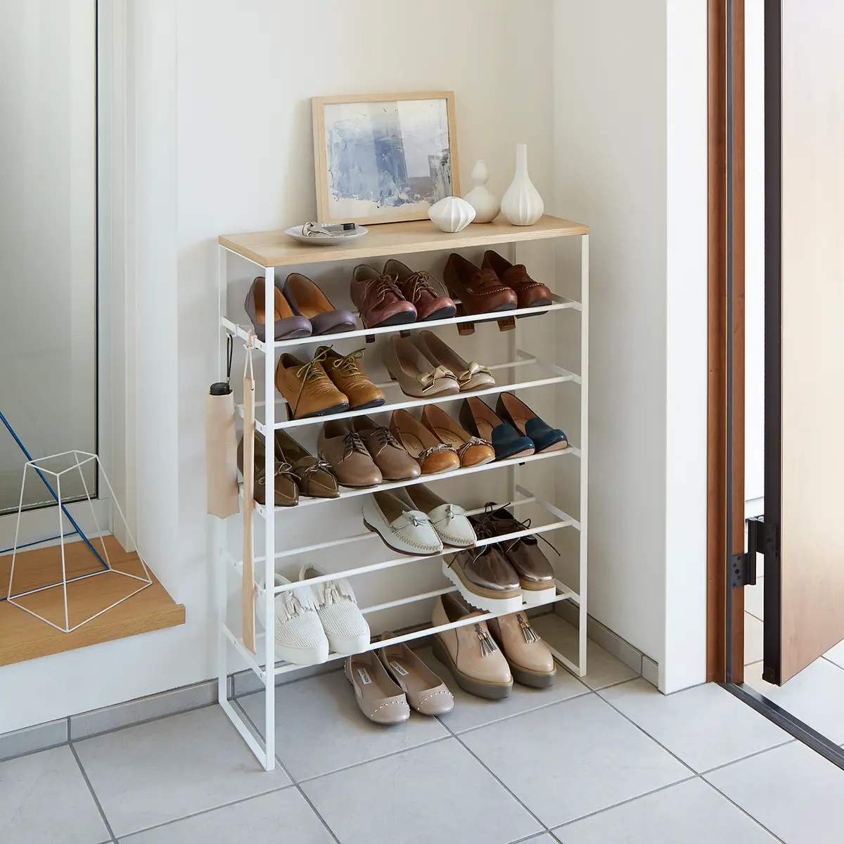 Schuhregal | Weiß