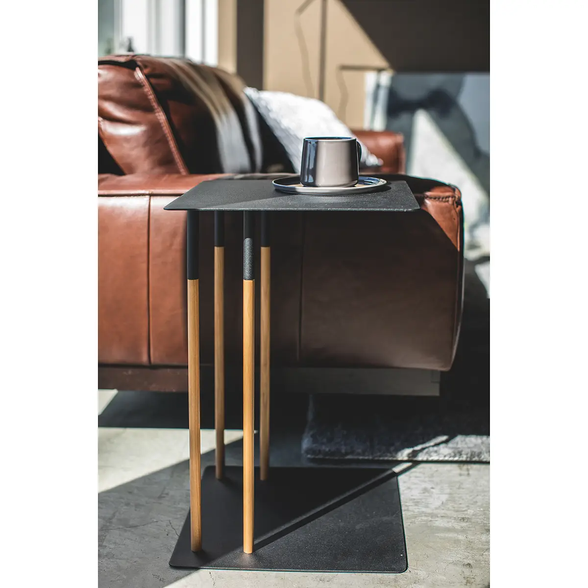 Beistelltisch Plain II | Schwarz
