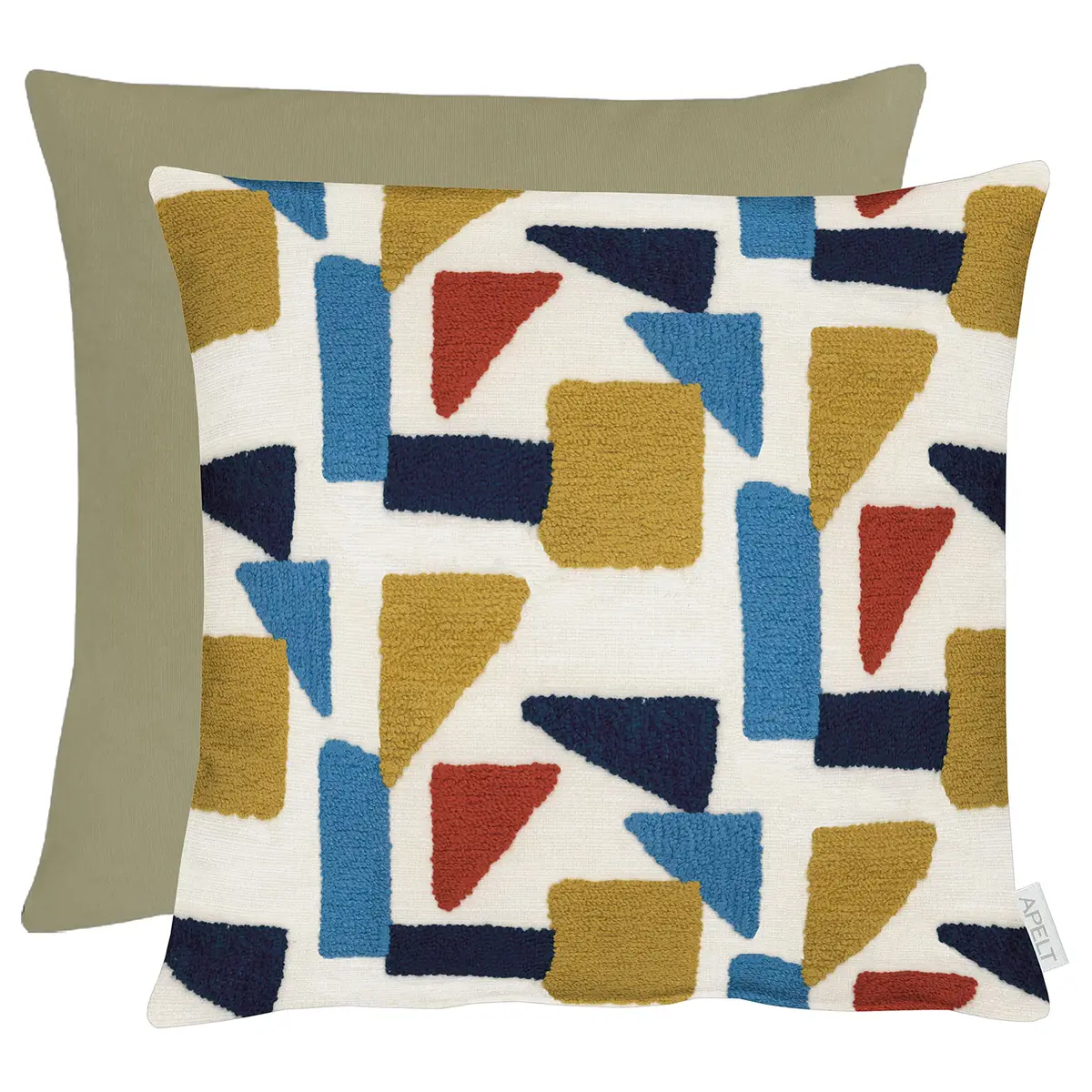 Kissenbezug Tablo Beige/Beige 46 x 46cm | Beige