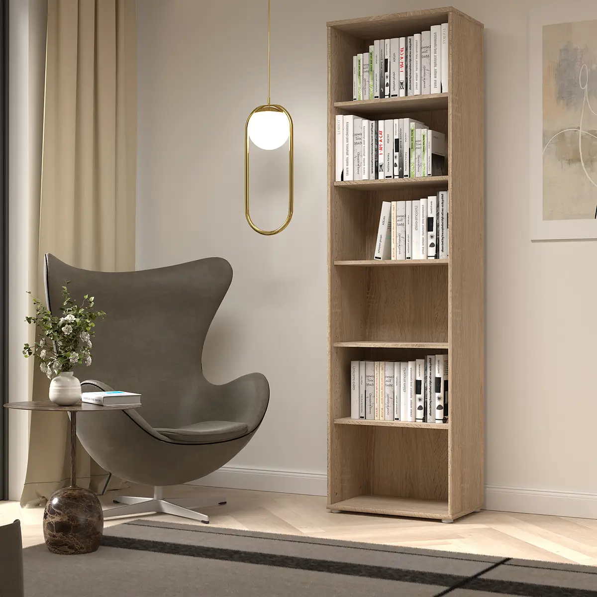 Büroregal Wisla | Holztöne