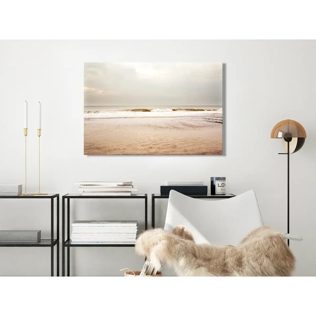 Wandbild Sea After | Grau