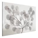 Wandbild Leaves in the Wind | Schwarz
