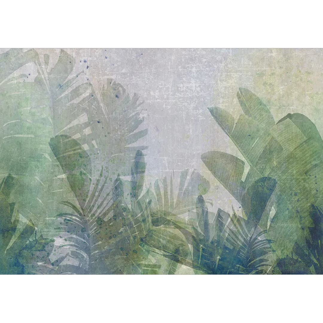 Vlies Fototapete Banana Field 100cm | Grau