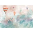 Vlies Fototapete Balloon Dream 450cm | Mehrfarbig