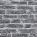 Vliestapete Backstein Grau | Grau