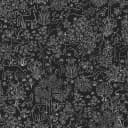 Vliestapete Puck | Schwarz