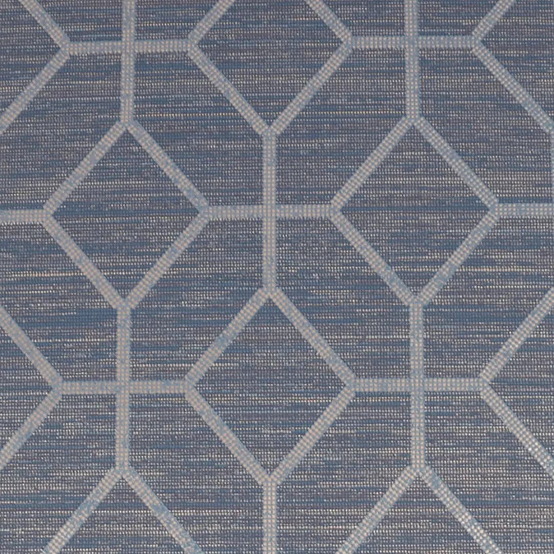 Vliestapete Asscher Geo | Blau