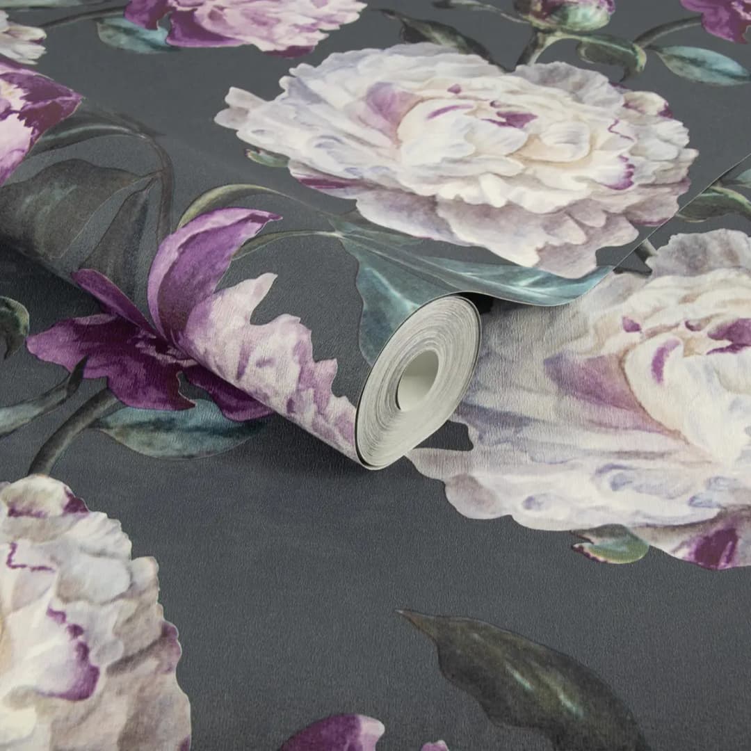 Vliestapete Peony | Pink