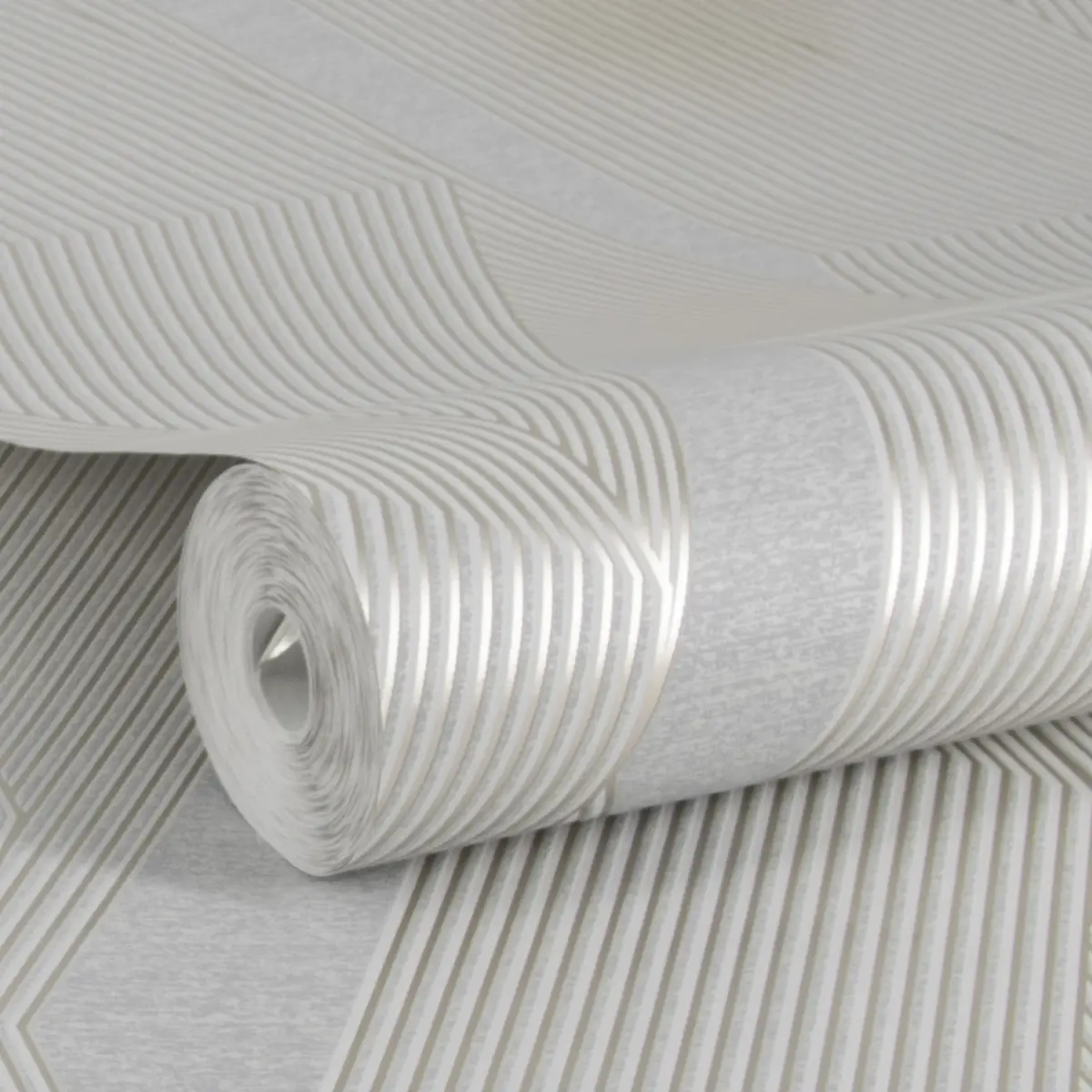 Vliestapete Elegante Linien | Grau