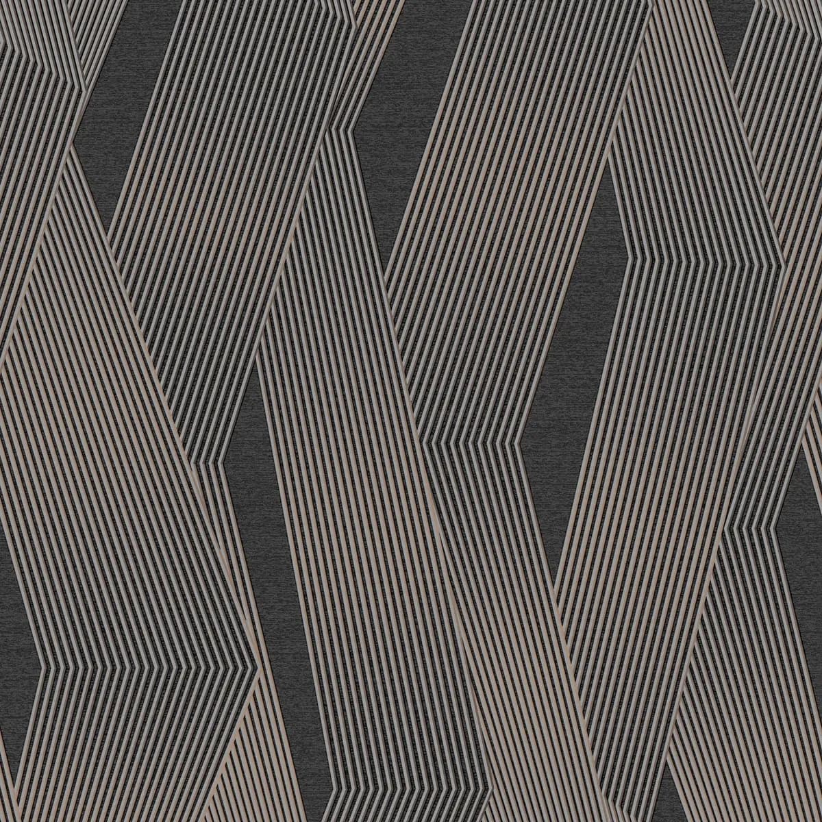 Vliestapete Elegante Linien | Grau