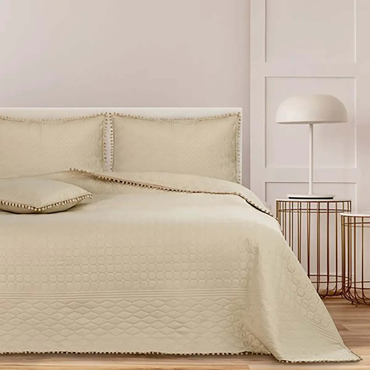 Tagesdecke | Beige