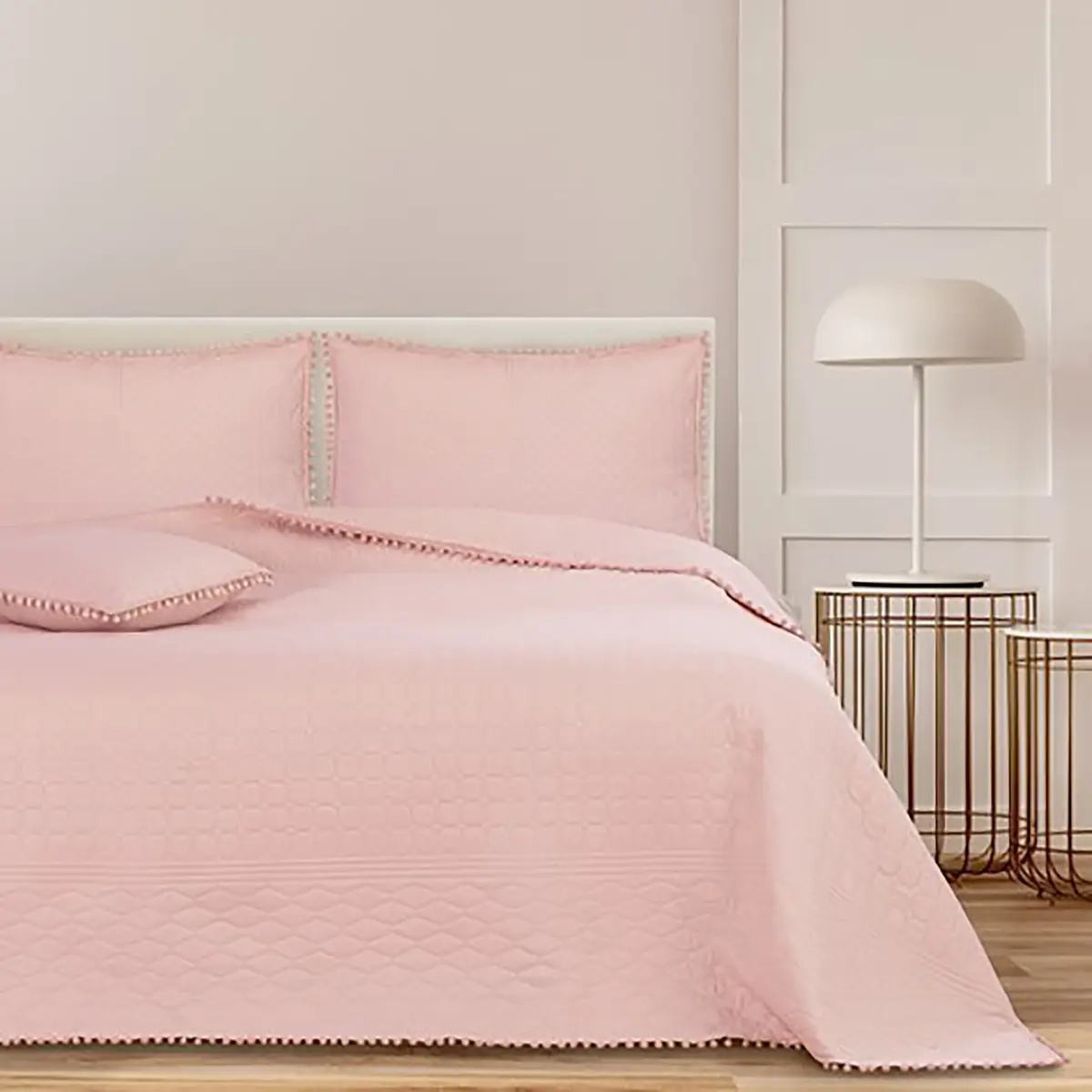 Tagesdecke | Rosa