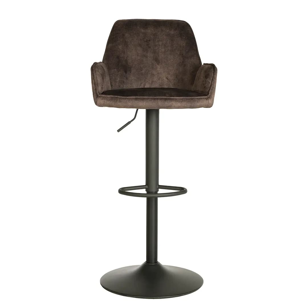 Barhocker Prace 2er-Set | Grau