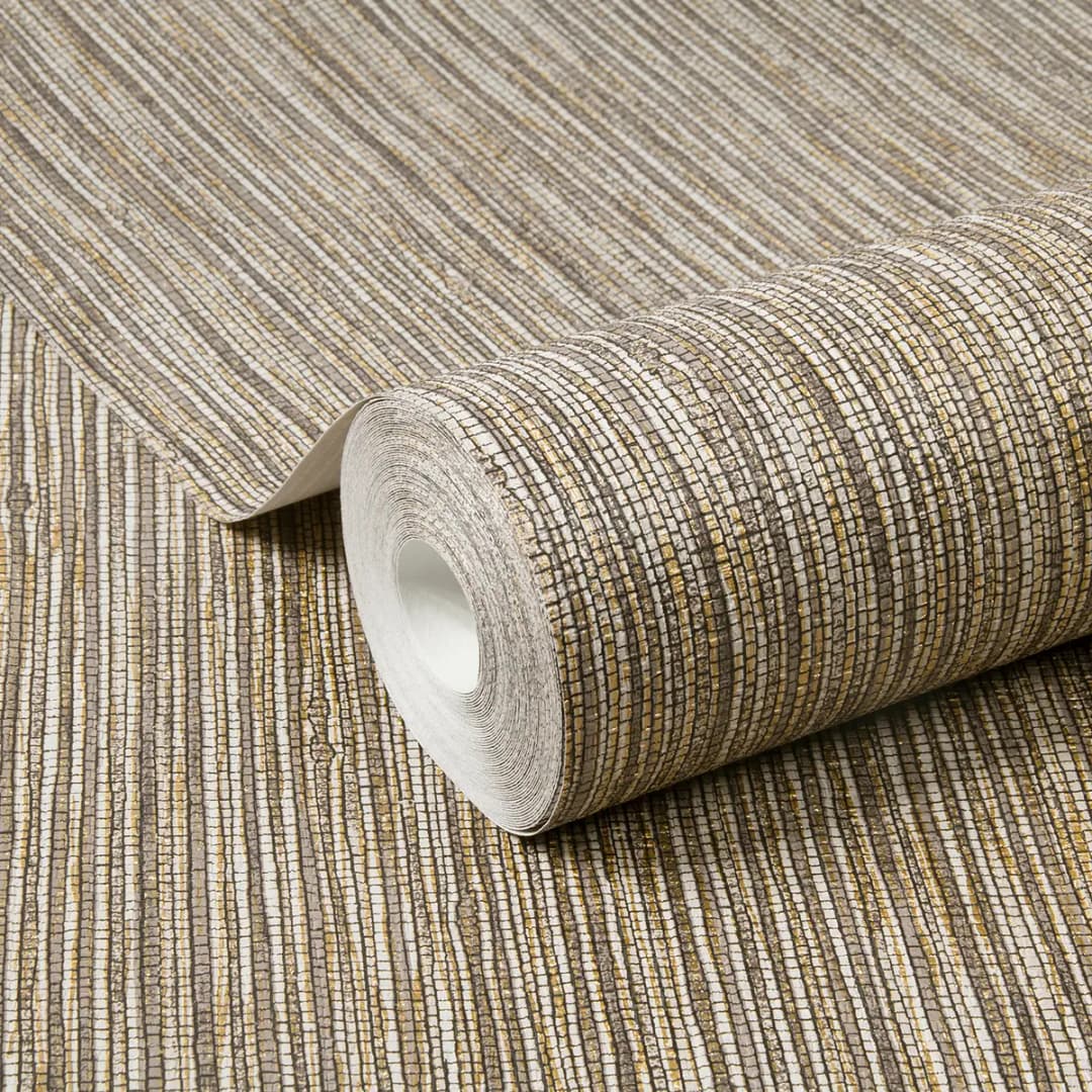 Vliestapete Grass | Beige
