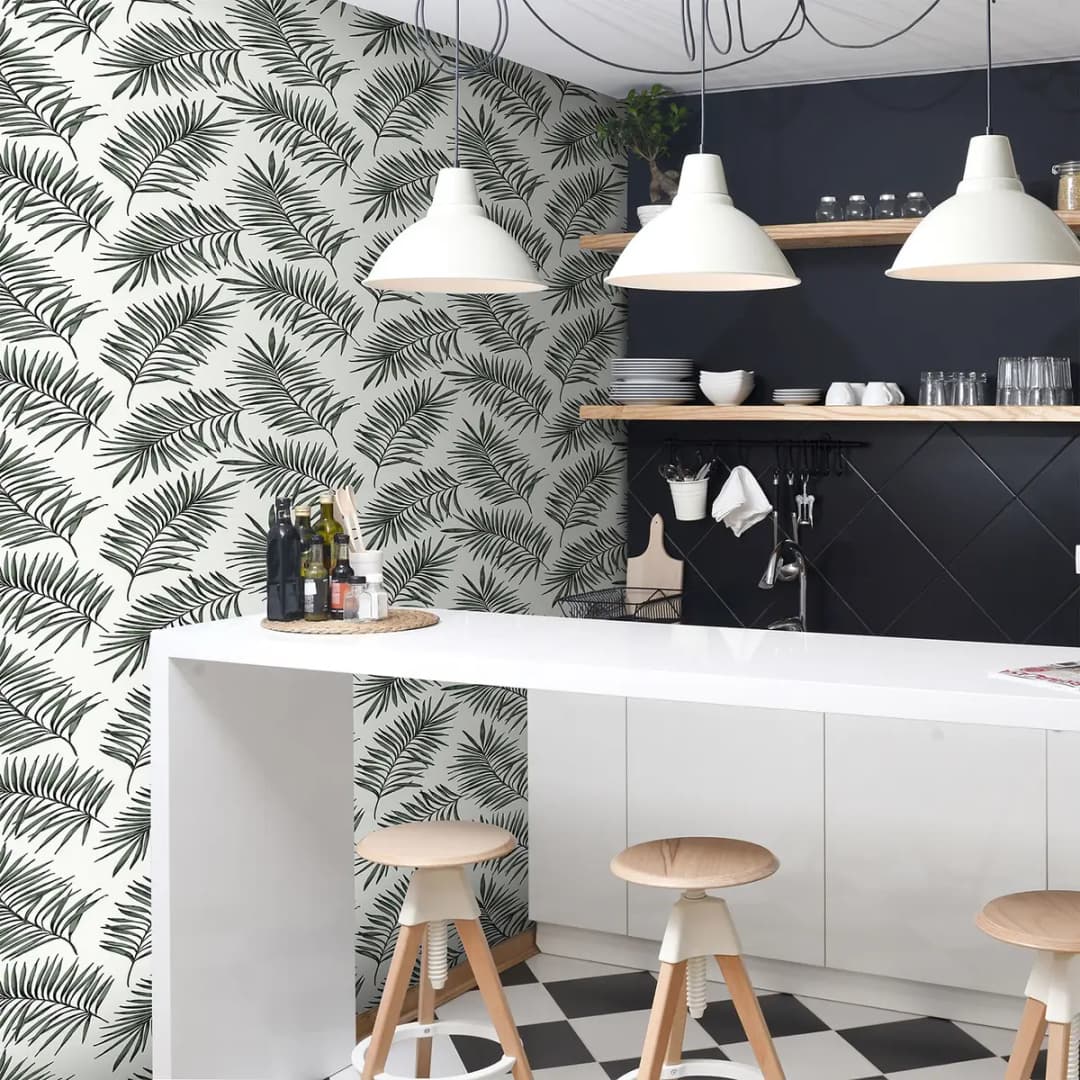 Vliestapete Scandi | Grün