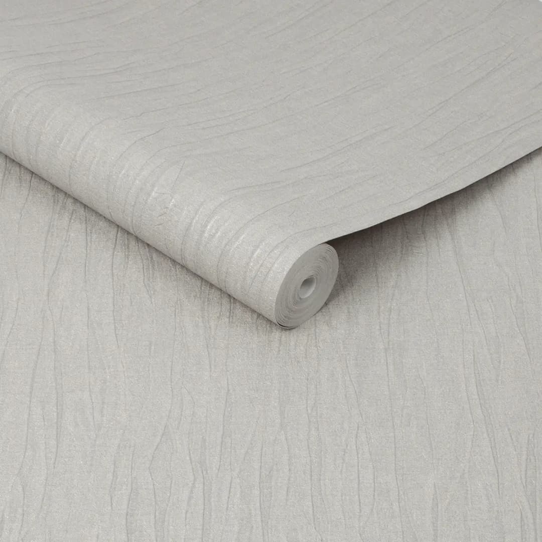 Vliestapete Marquise Uni | Grau