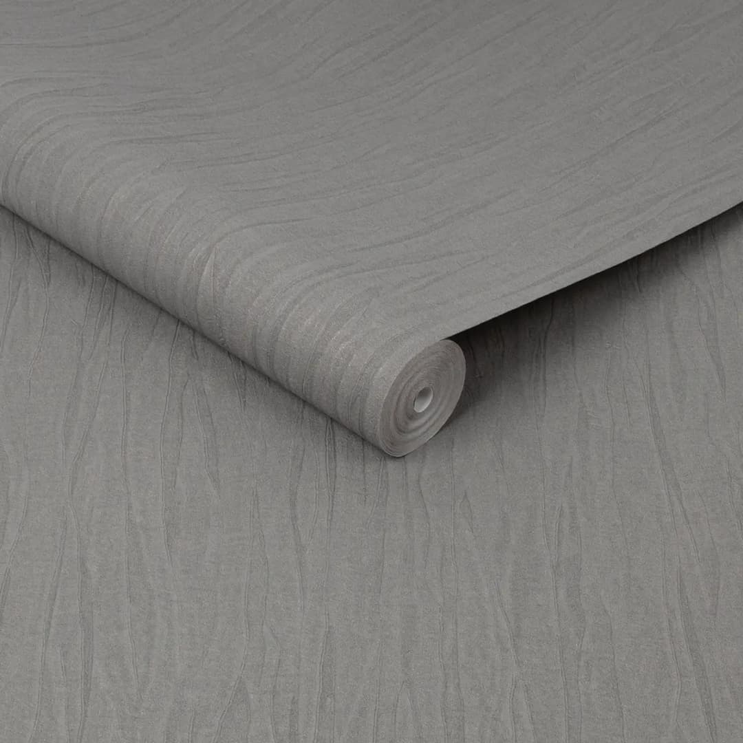 Vliestapete Marquise Uni | Grau