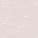 Vliestapete Vintage Clouds | Rosa