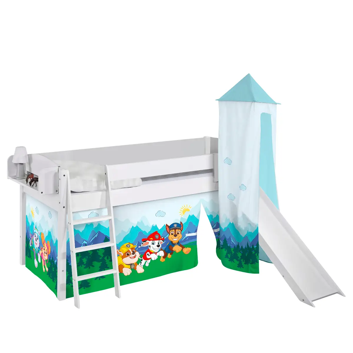 Hochbett Classic Paw Patrol | Weiß
