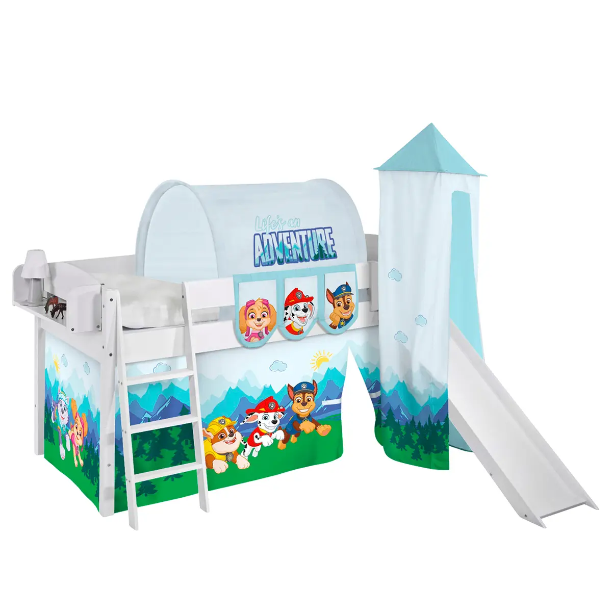 Hochbett Classic Paw Patrol | Weiß