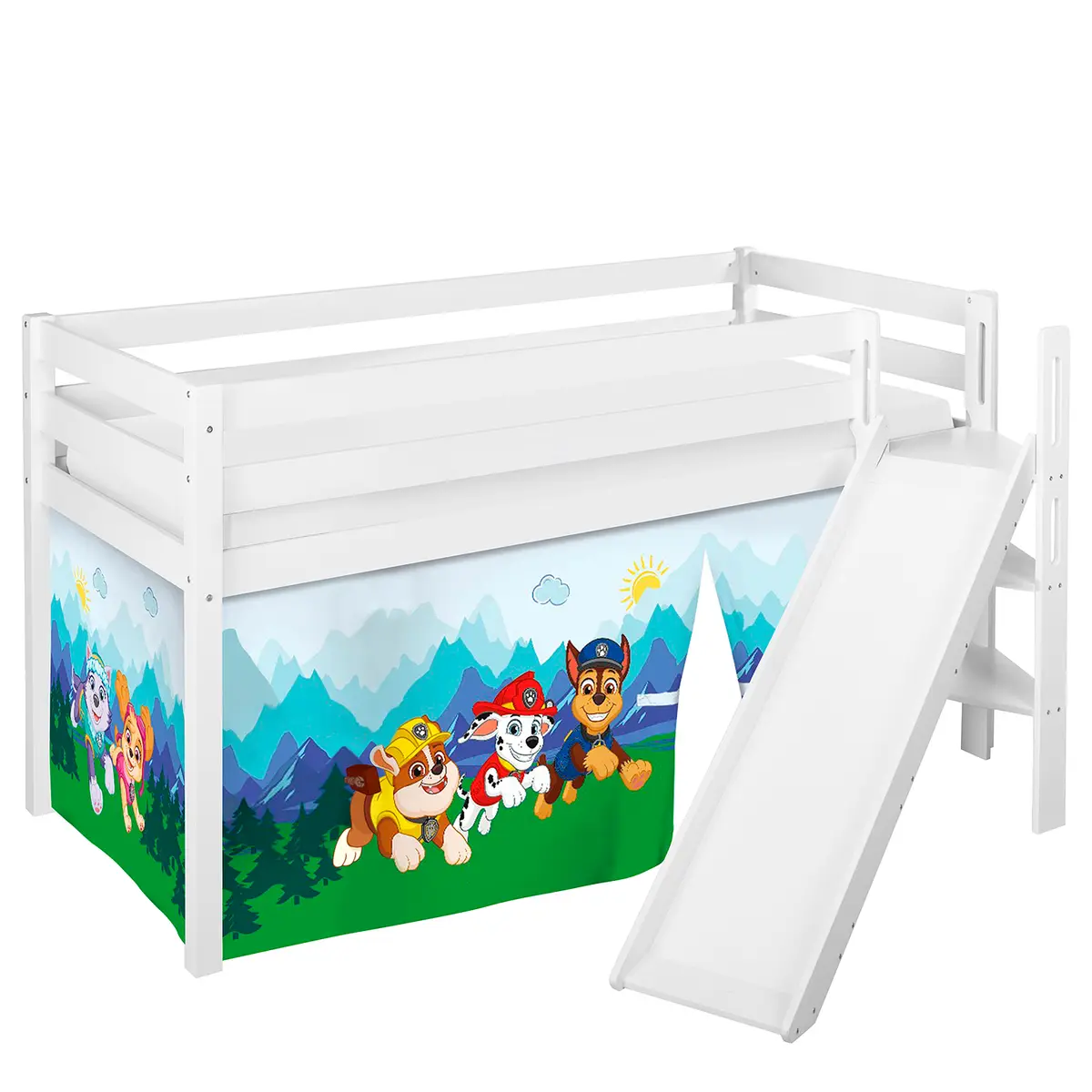 Hochbett Paw Patrol II | Weiß