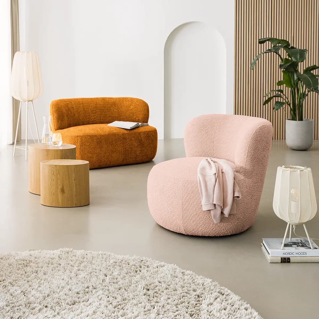 1,5-Sitzer Sofa LOVELOCK | Gelb