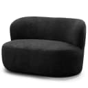 1,5-Sitzer Sofa LOVELOCK | Schwarz