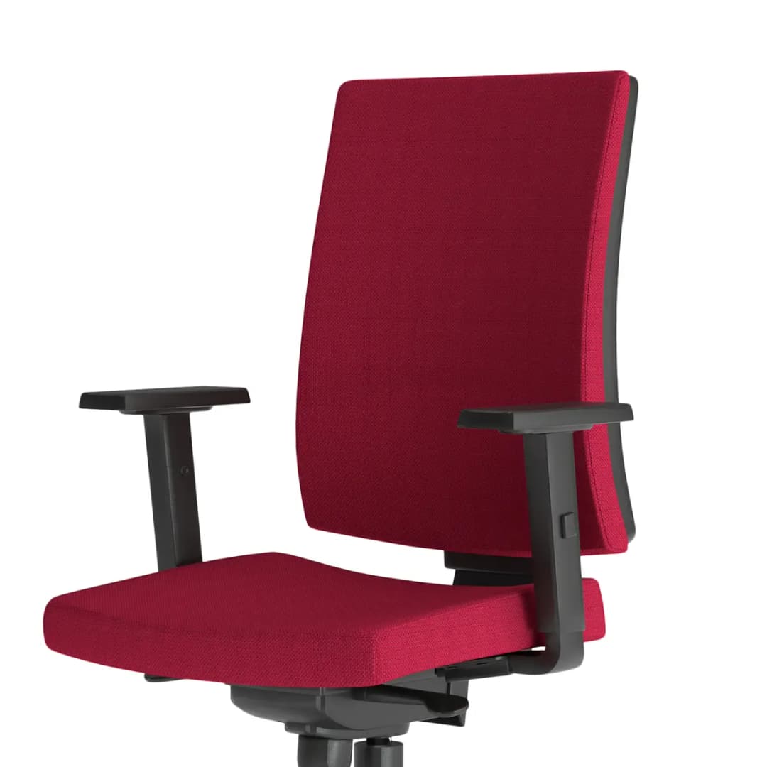 Ergonomischer Bürostuhl NAVIGO COUNTER | Rot