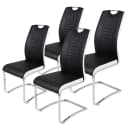 Freischwinger Stuhl Toummo | Schwarz