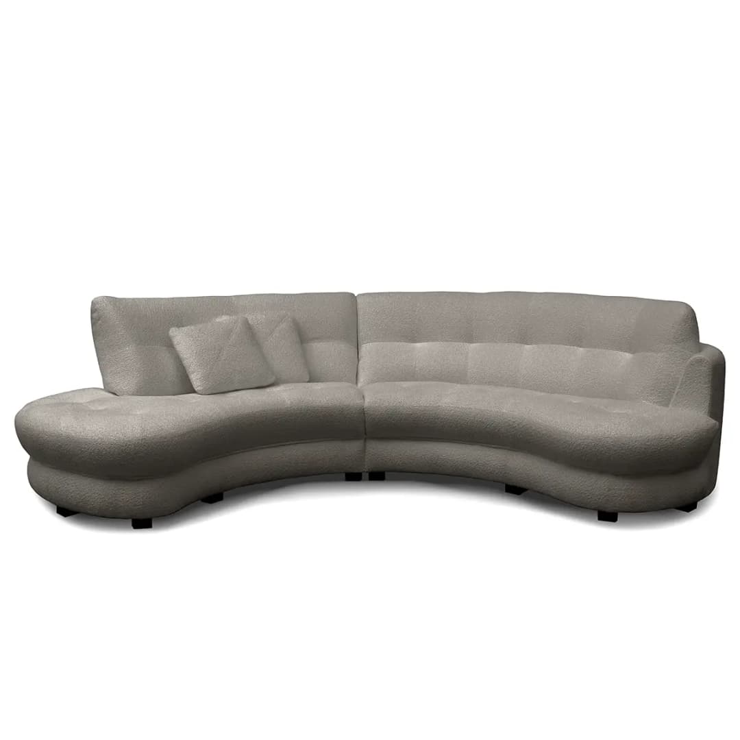 Ecksofa Roulette | Grau