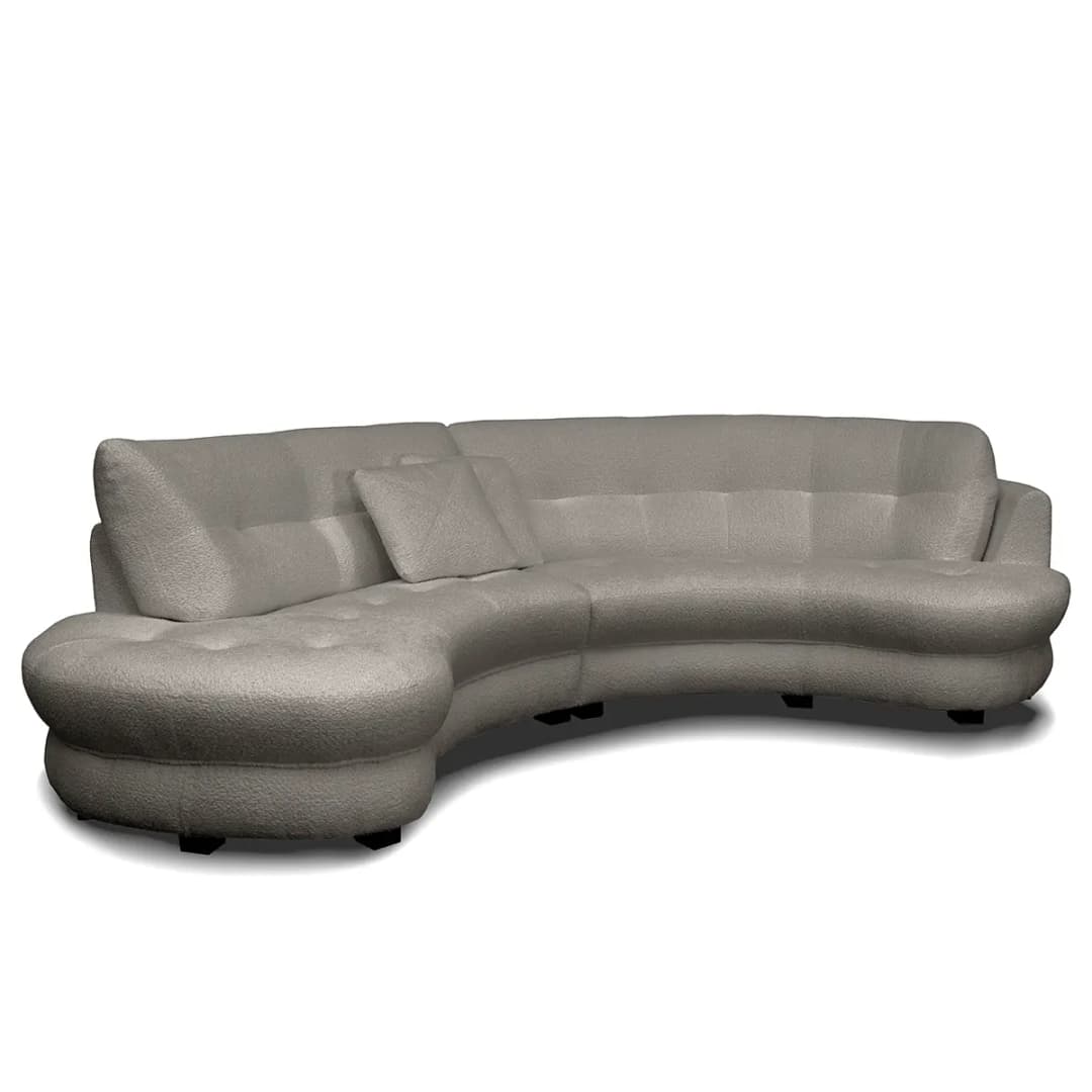 Ecksofa Roulette | Grau