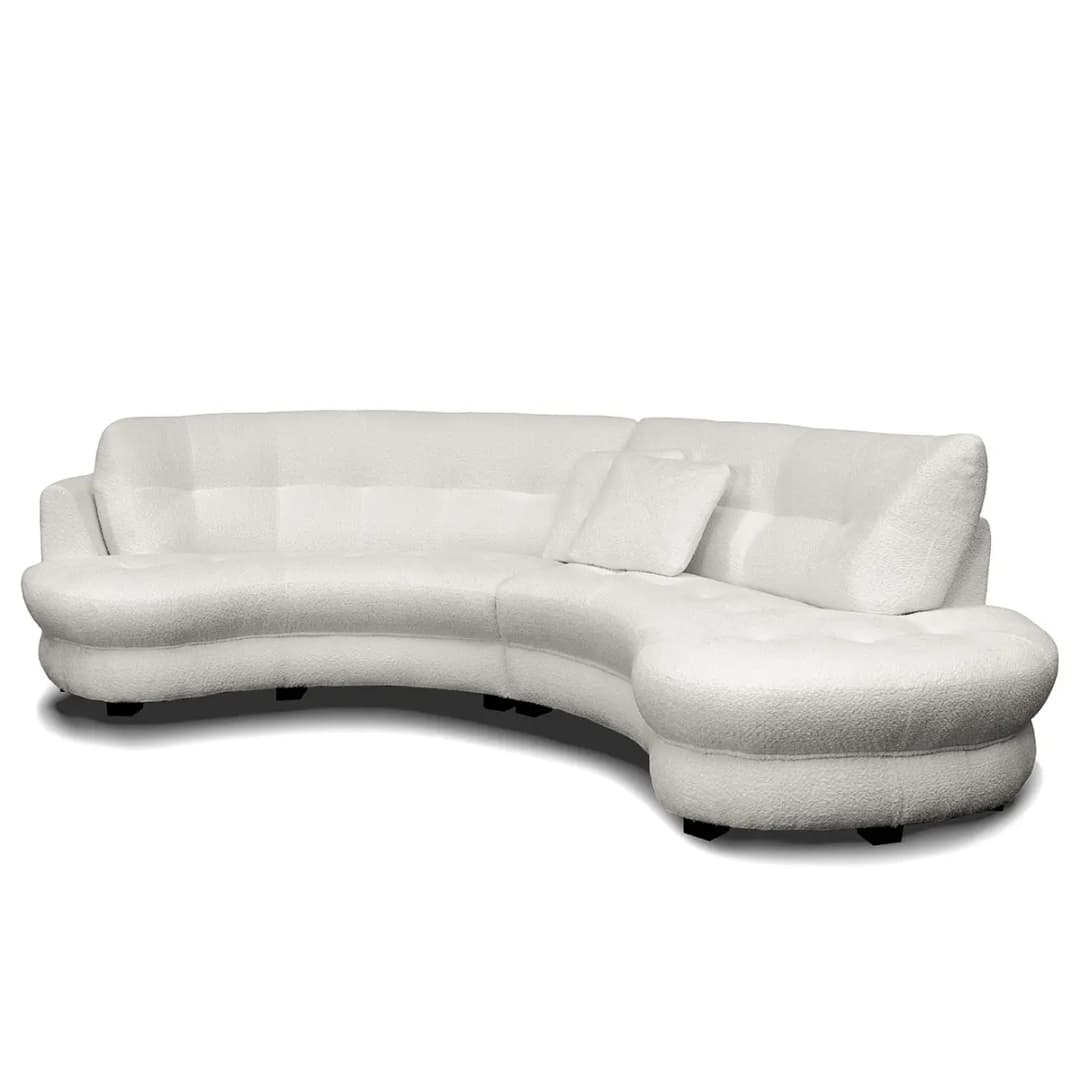 Ecksofa Roulette | Grau