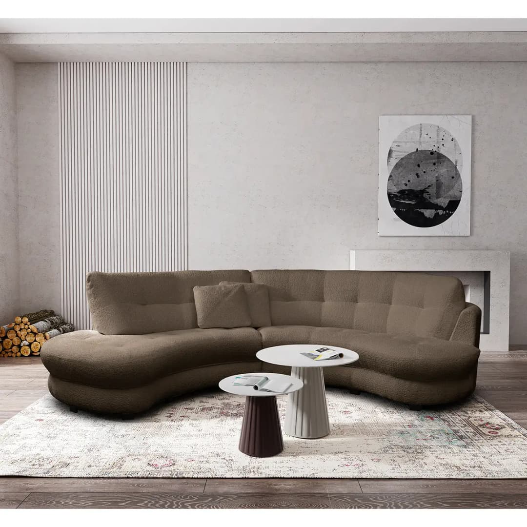 Ecksofa Roulette | Grau