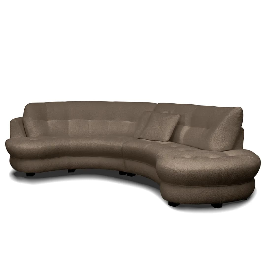 Ecksofa Roulette | Grau