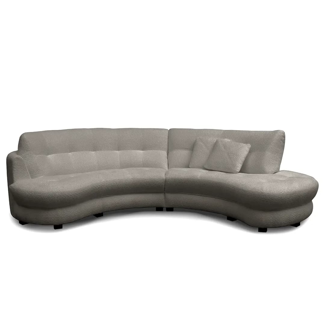 Ecksofa Roulette | Grau