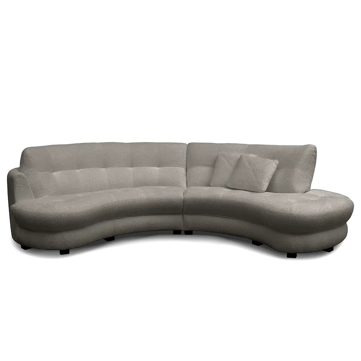Ecksofa Roulette | Grau